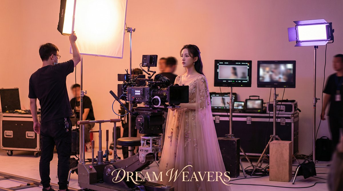 高清3D动漫影视制作现场视频拍摄